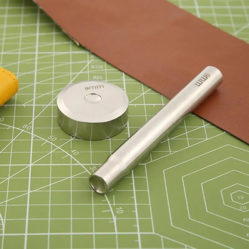 DIY неподдельной кожи ремесленных инструментов Die Дырокол оснастки заклепки