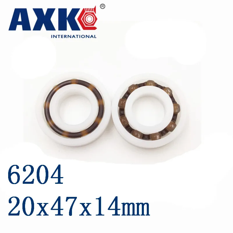 Axk 6204 Pom (10 шт.) пластиковые шариковые подшипники 20x47x14 мм стеклянные шарики 20 мм/47