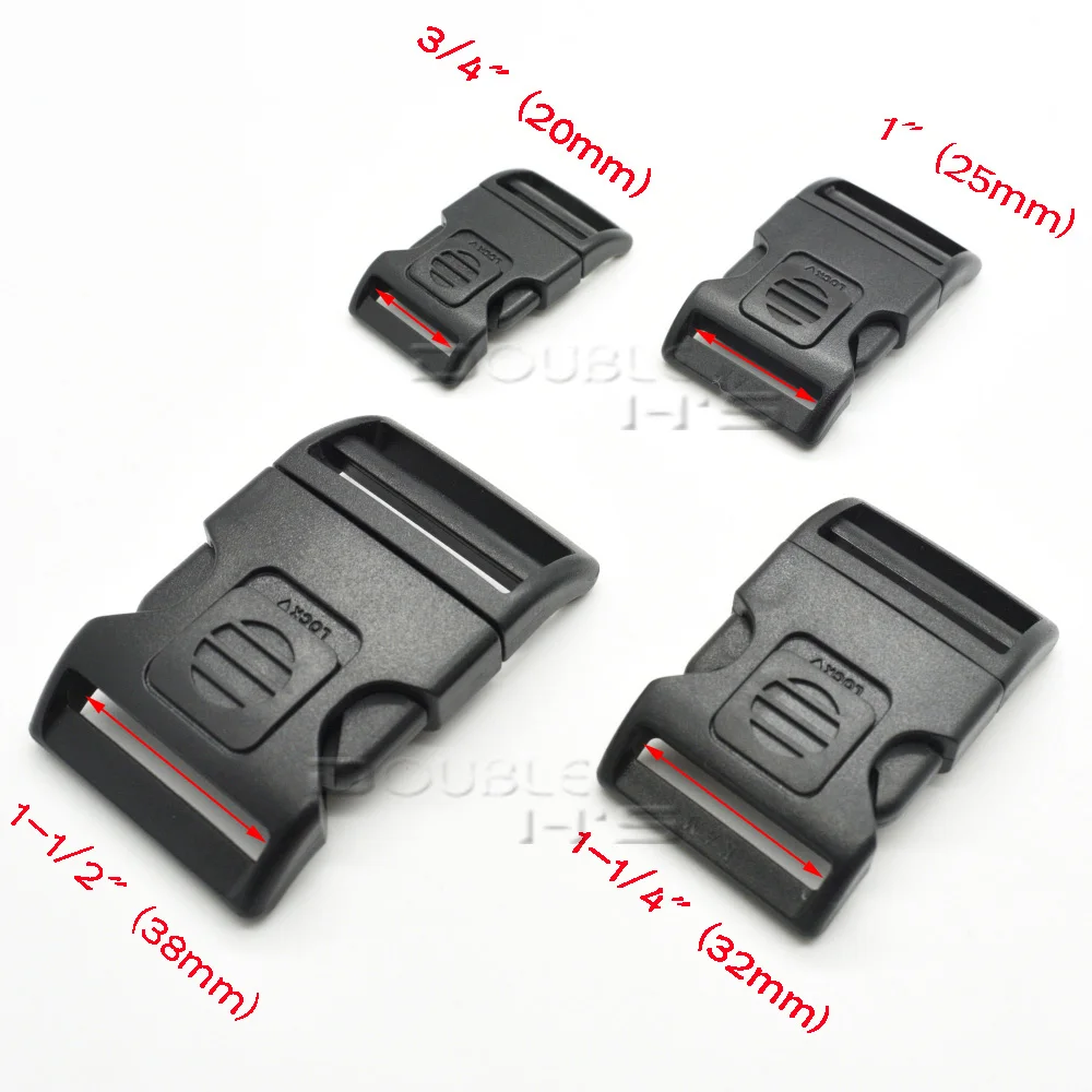 Пластиковая самоблокирующаяся и арочная Скоба для ремней на рюкзак сумки