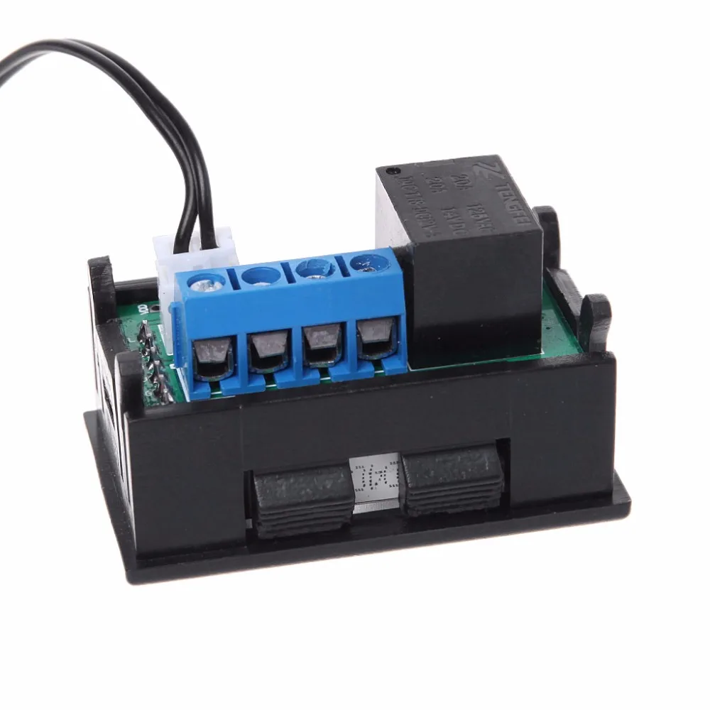 W2810 DC 12V 20A цифровой термостат контроллер температуры Красный дисплей с