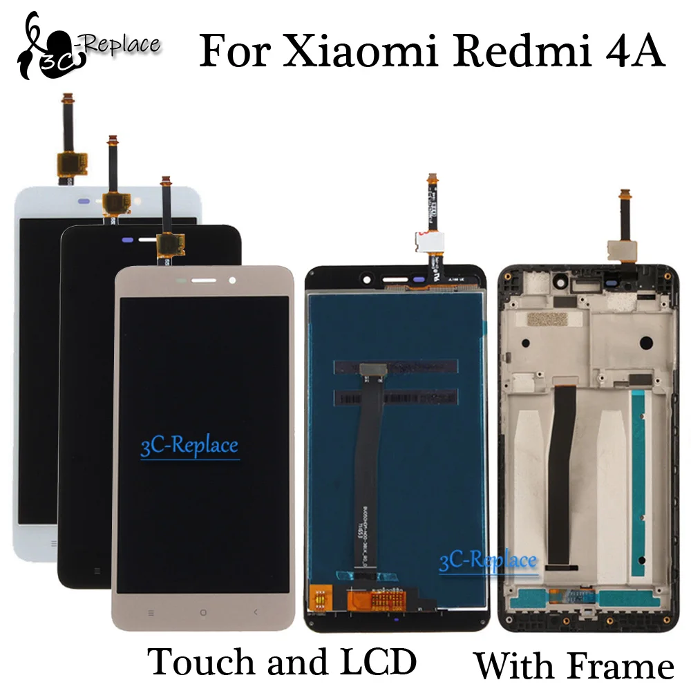 Черный/белый/золотой для Xiaomi Redmi 4A / pro prime ЖК дисплей с сенсорным экраном в сборе