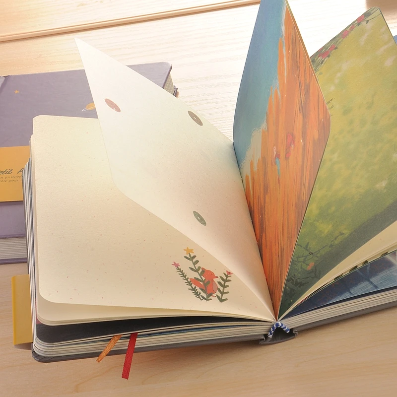 Винтажный цветной блокнот The Little Prince школьный офисный аксессуар|retro stationery|diary