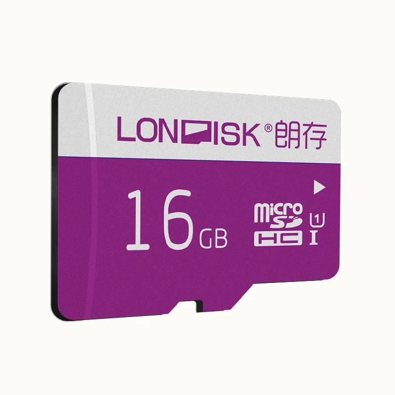 LONDISK 5 Pack micro SD карты 16 Гб класс 10 (C10) UHS I (U1) / (U3) карта памяти microSDHC с sd адаптером (5