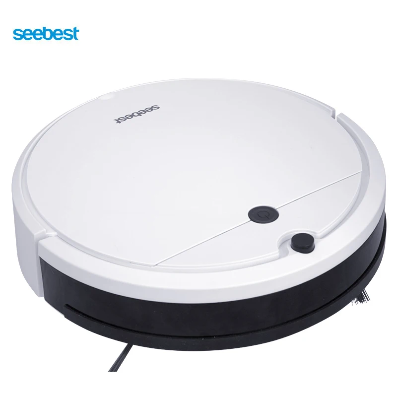 Seebest D752 wifi приложение управление Роботизированный пылесос с влажной уборкой и гироскопом планируемый чистый путь, расписание времени