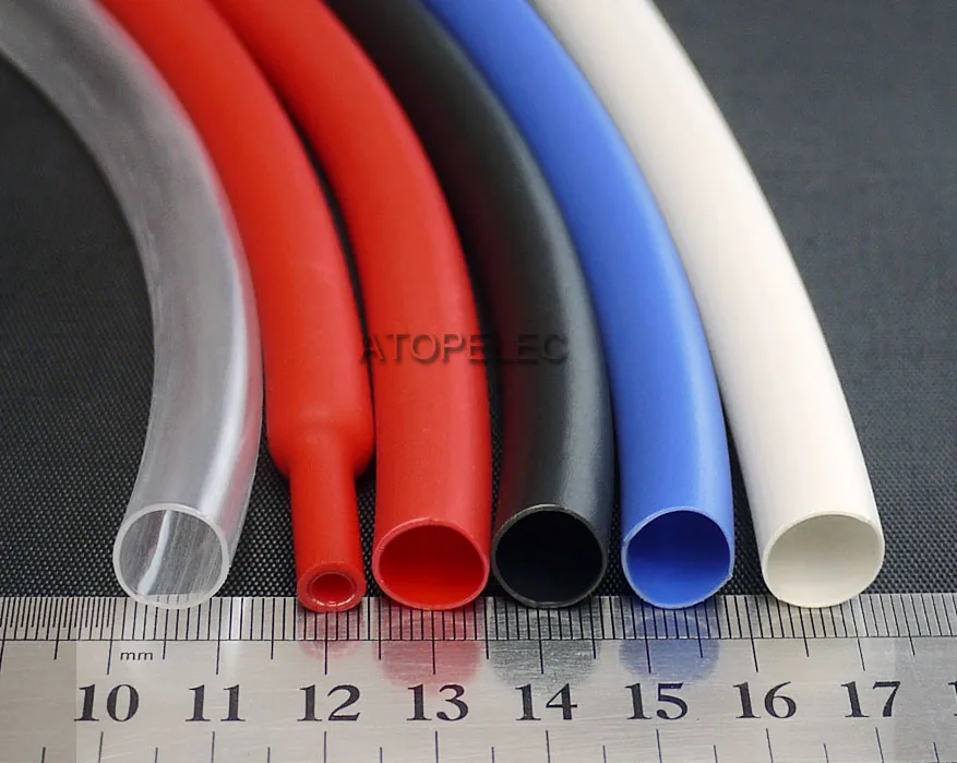 Термоусадочная трубка диаметром 9 5 мм с клеевым покрытием 3:1 двойная настенная