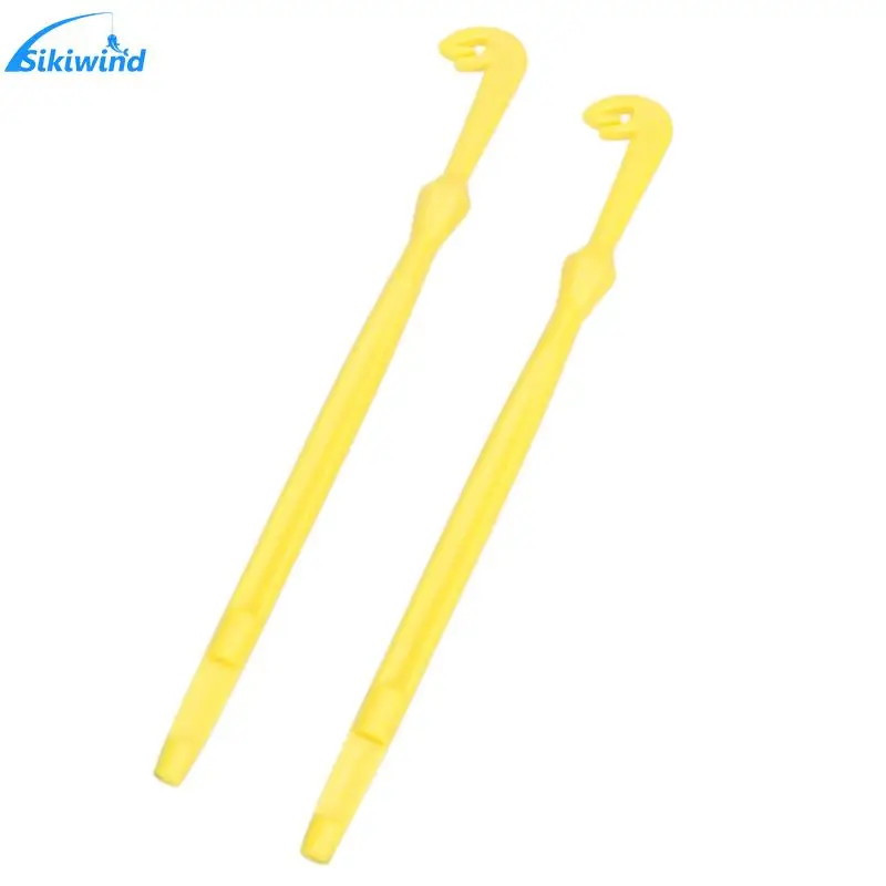 2Pcs Easy Hook Loop Tyer Disgorger Tool Tie Fast Nail Knot Fly Tying Fishing Tackle Boxes Line Tier Kit | Спорт и развлечения