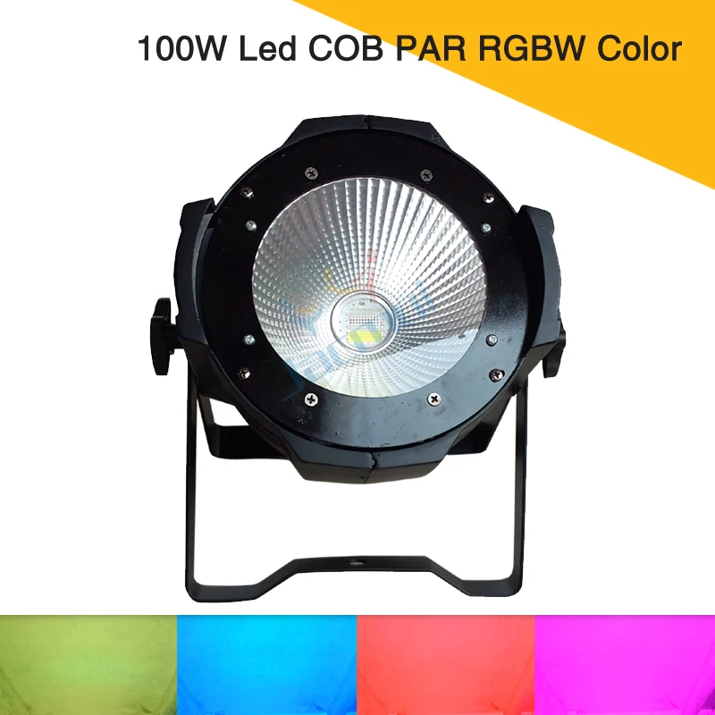 

RGBW Красочные 100W Cob Led PAR дешевые продажи DMX Led сценический свет