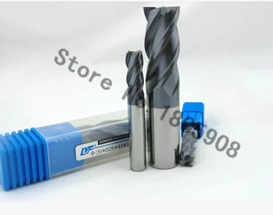 2f 3. 0*4*8*50 HRC50 карбидные концевые фрезы квадратные торцевые токарный инструмент