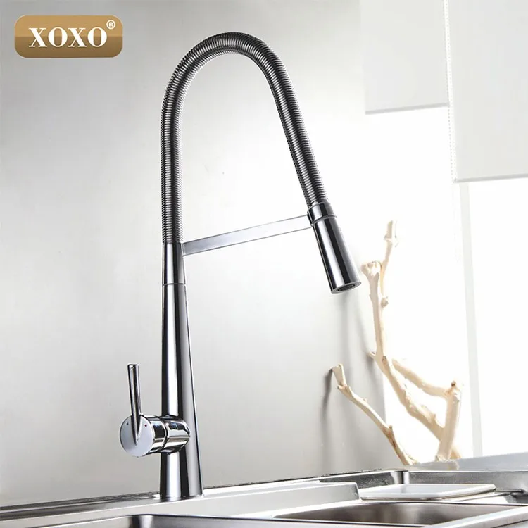 XOXO Новое поступление латунь torneira cozinha кухонные смесители горячей и холодной воды хром бассейна Раковина площадь cozinha краны смесители 83031C
