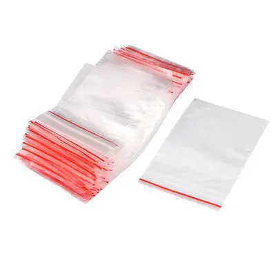 100 шт. пакеты на молнии 6 Х9 см 1 мил|seal|seal lockseal bag |