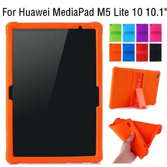 Противоударный силиконовый чехол для Huawei MediaPad M5 Lite 10 BAH2 W09/W19/L09 huawei lite 1 дюймов