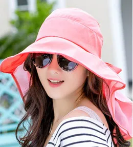 Которая в душ Женская Складная широкая с защитой от ультрафиолета Brim Sun Hat Защита