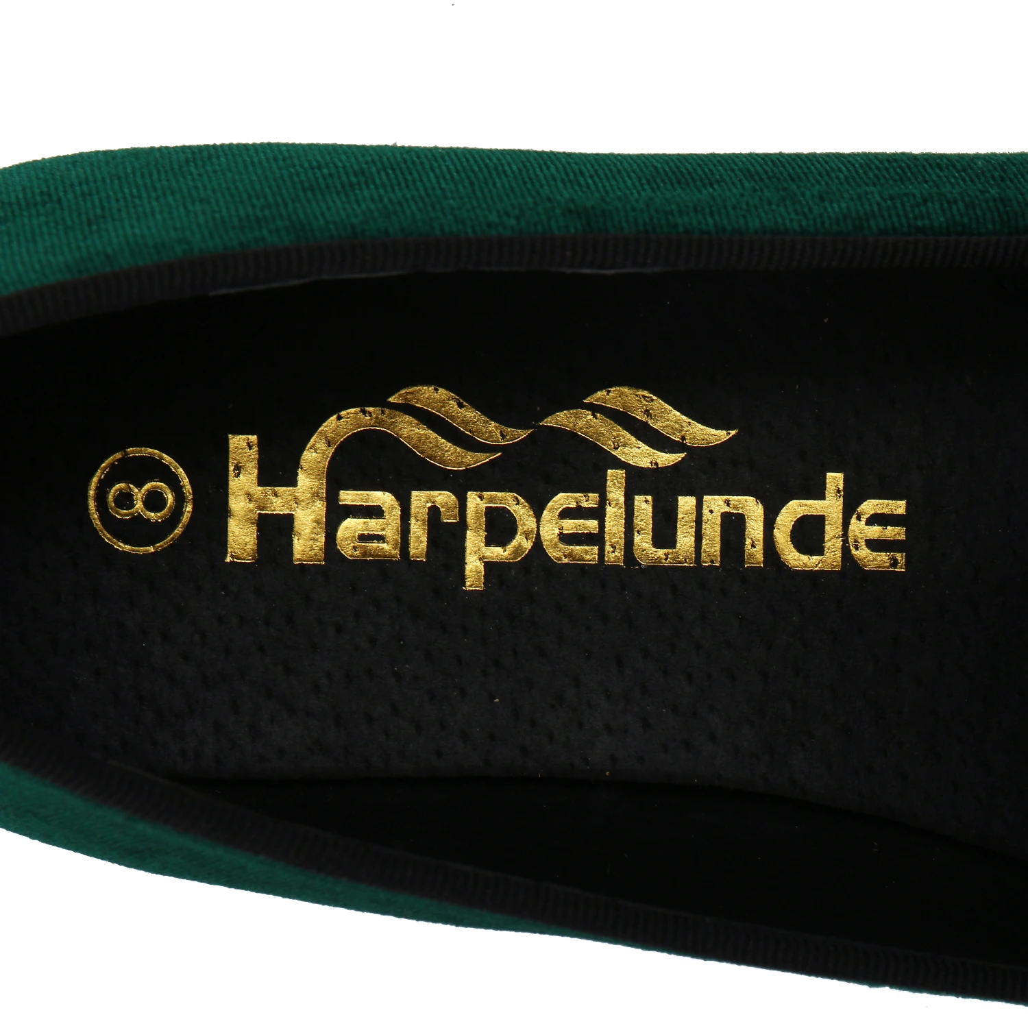 Harpelunde Men Moccasins Green Embroidered Velvet Loafers Fashion Smoking Slippers Size 7-14 | Обувь