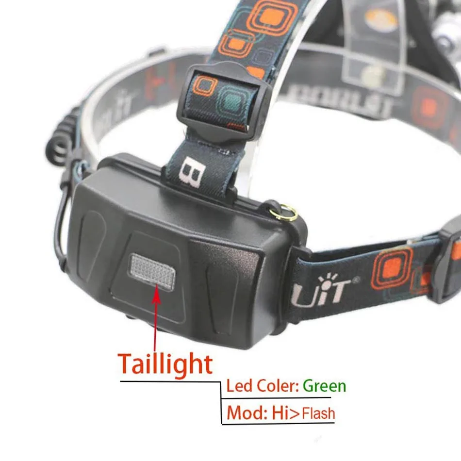 Светодиодная фара RJ3L2 3 лампы L2 зарядка по USB 18650 4 режима лм|led headlight|head lamp18650 head lamp |