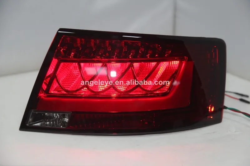 Светодиодный задний фонарь для AUDI A6L от 2005 до 2008 года темно-красный JY