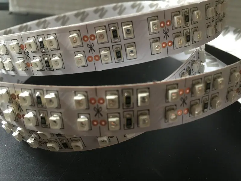 5 м 1200 светодиодный 3528 smd гибкий светильник 240 s/M с двойным рядом камней