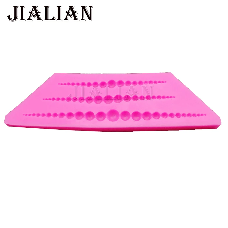 3D трехстрочные бусины разного размера инструменты для украшения свадебного