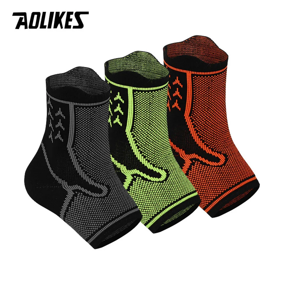 AOLIKES 1PCS Sports Safety Ankle Support Elastic Brace Guard basketball football Protection | Спорт и развлечения