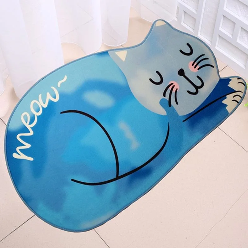 Мультиразмерный 3D мультяшный ковер напольный Придверный коврик для домашнего