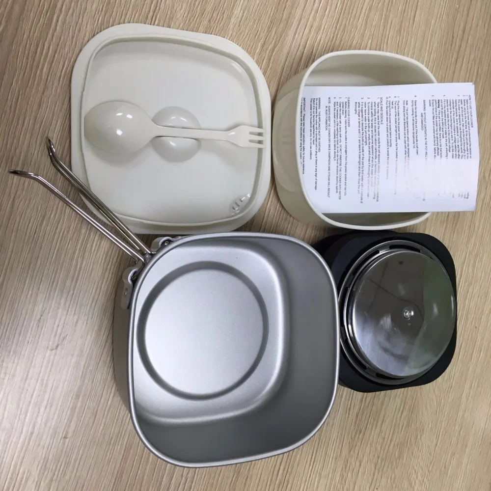 Дорожная рисоварка с двойным напряжением портативная электрическая мини