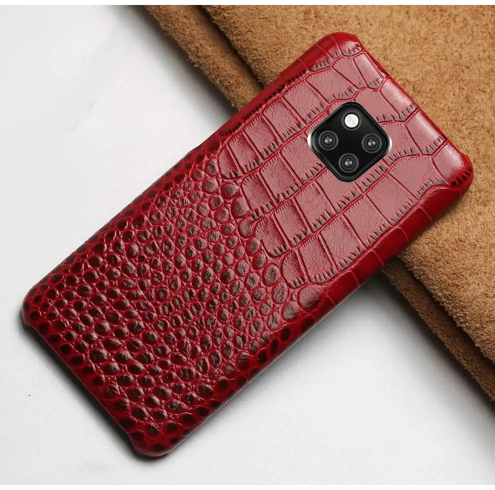 Крокодиловый Чехол для телефона huawei mate 20 10 pro mate 9 pro Honor 9 Lite роскошный защитный чехол с защитой от землетрясений