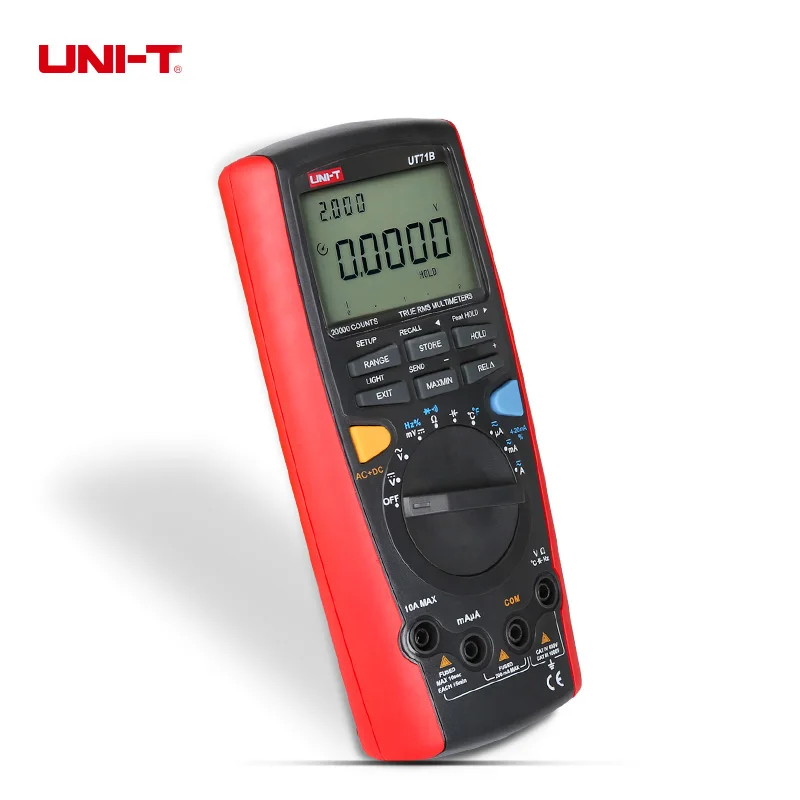UNI T A/M мультиметры UT71A UT71B UT71C UT71D UT71E Цифровой мультиметр true RMS RS232 интерфейс