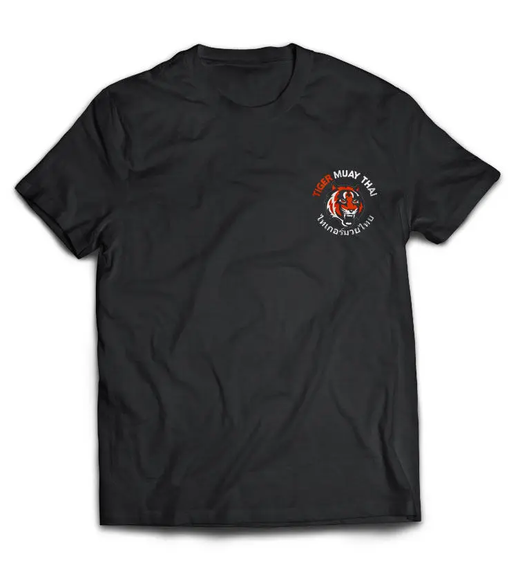 Новая Черная футболка Tiger Muay Thai kick boxing S to 3XL harajuku мужские модные футболки 2019 |