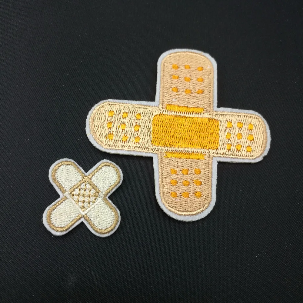 Бандажный патч с вышивкой для одежды наклейки глажки Байкерский швейная