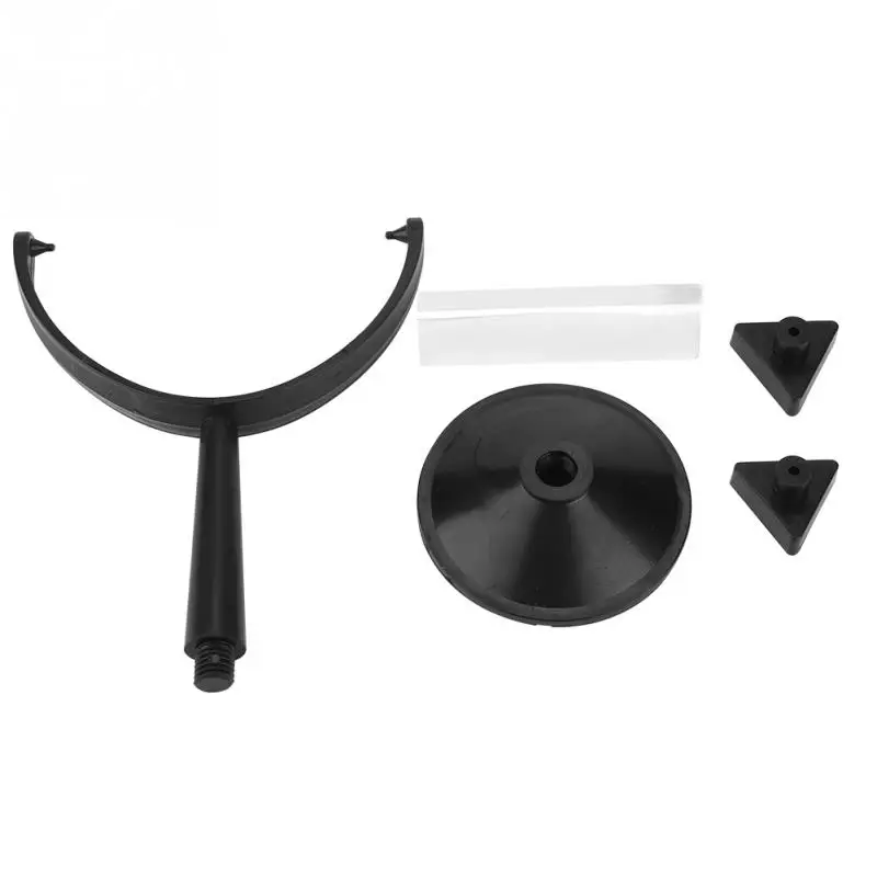 1 шт. треугольная призма из оптического стекла с подставкой инструмент для