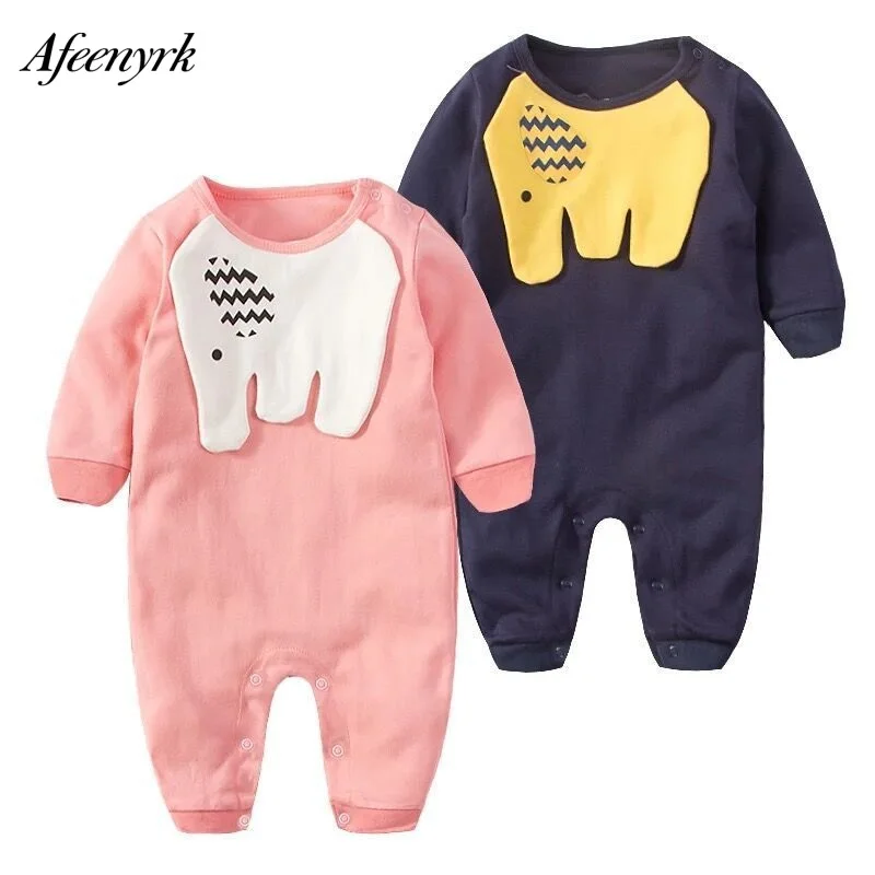 Комбинезон для новорожденных девочек и мальчиков коллекция 2019 года новая