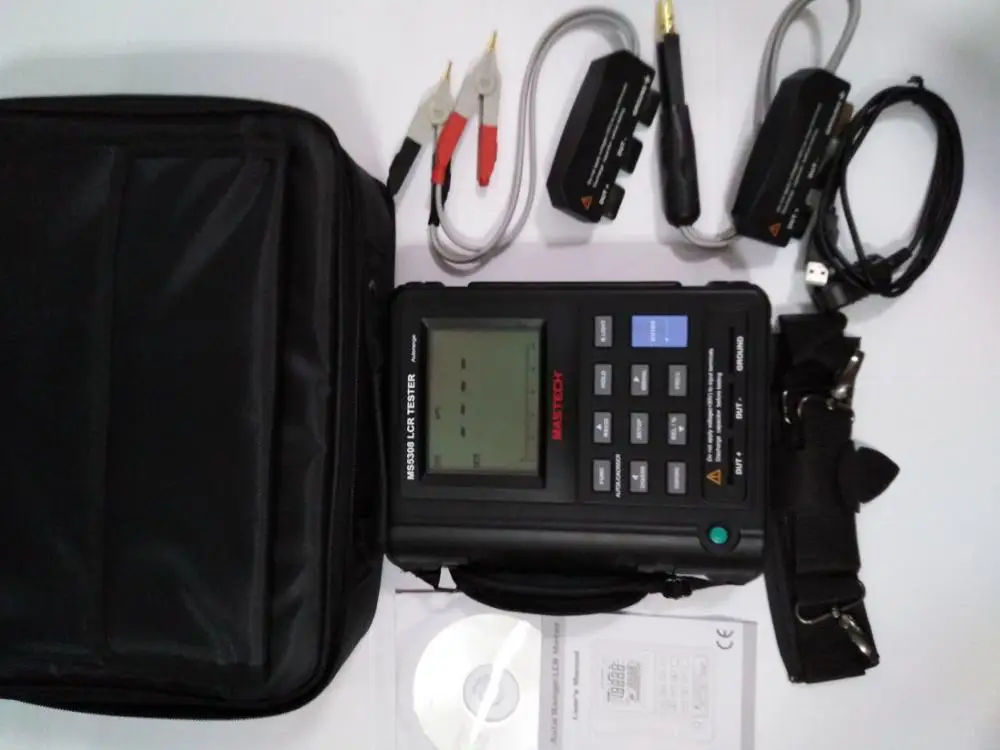 Портативный Измеритель LCR Mastech MS5308 с автоматическим диапазоном высокая