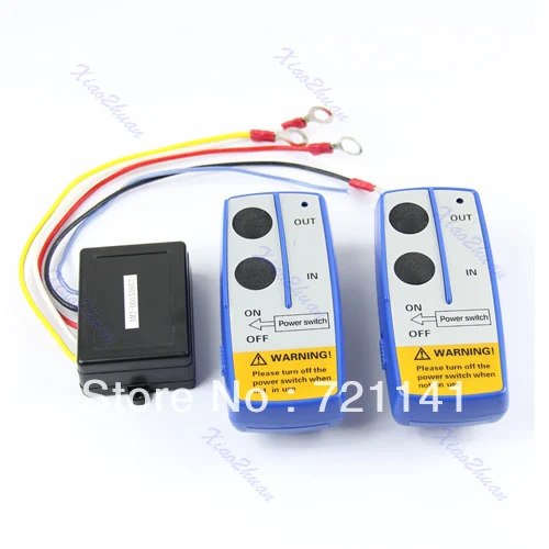 Free Shipping 50ft Wireless Winch Remote Control Switch Handset Kit For Jeep ATV SUV UTV 12V Y106 | Автомобили и мотоциклы