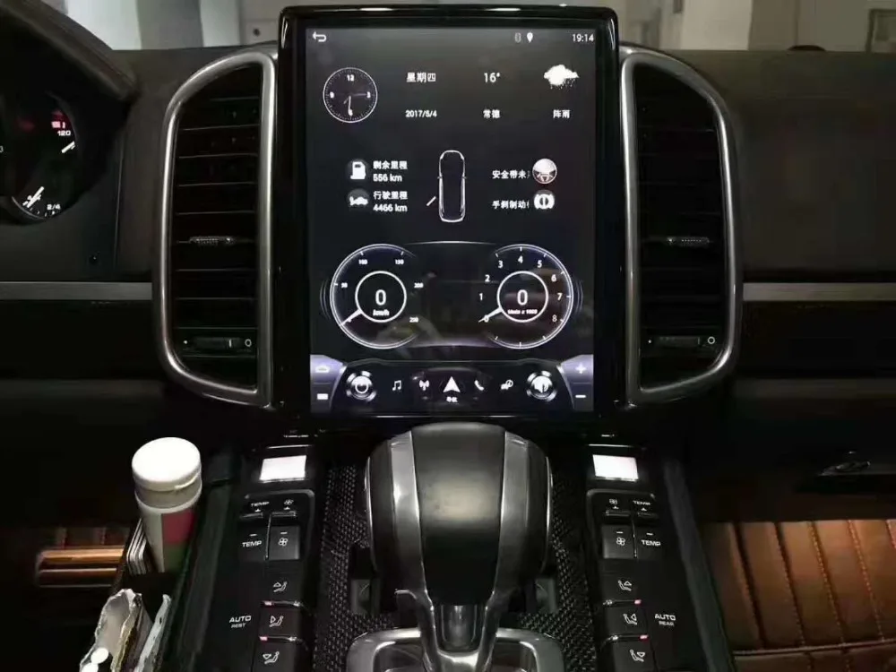 10," Android 7,1 автомобильный dvd-плеер для Porsche Cayenne(2011-) gps навигация 2G ram 3 2G B rom Радио Стерео MP5 Bluetooth Wifi