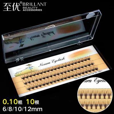 Новинка высокое качество длинные черные Индивидуальные Накладные ресницы для