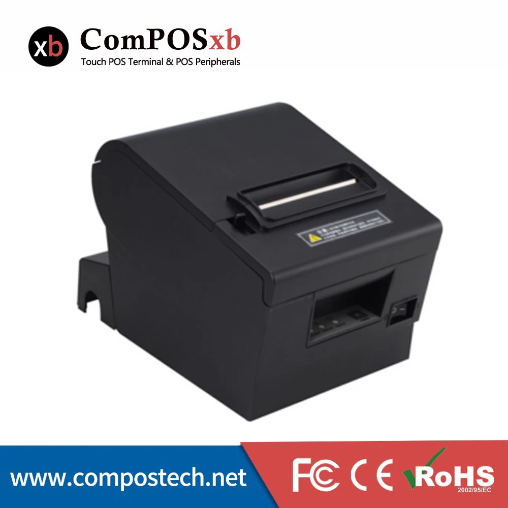 ComPOS автоматический термопринтер 80 мм с портом USB + RS232 для кассового аппарата|thermal
