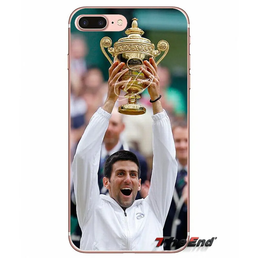 Мягкий чехол из ТПУ для Sony Xperia Z Z1 Z2 Z3 Z5 compact M2 M4 M5 E3 T3 XA Aqua LG G4 G5 G3 G2 Mini Capa Novak Djokovic Tennis