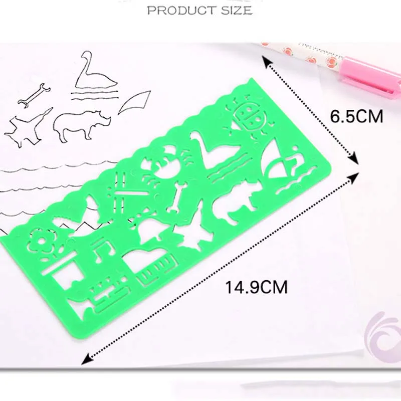 20 шт./лот милые графические символы для рисования канцелярские принадлежности
