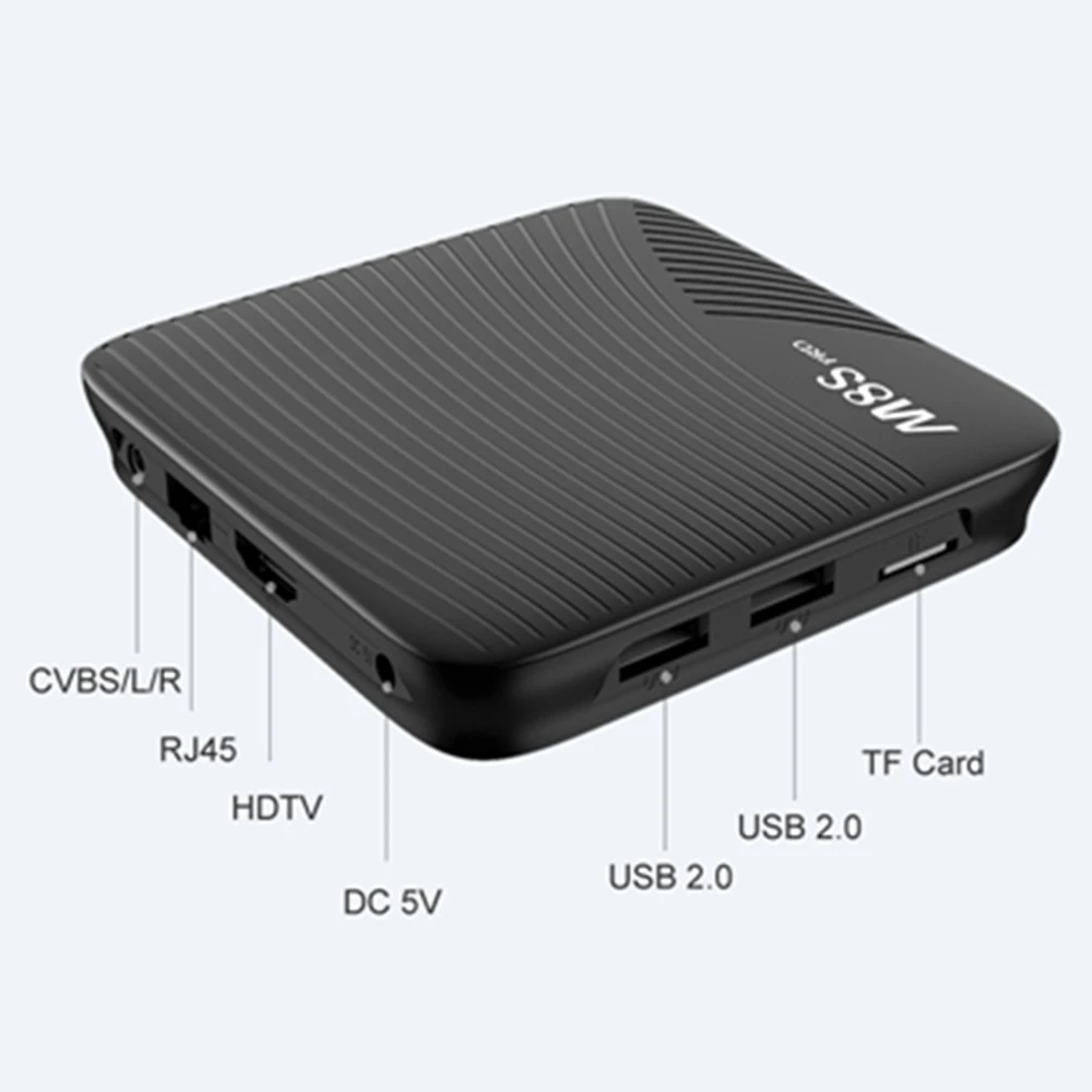 MECOOL M8S PRO Android 7 1 Smart ТВ контейнер под элемент питания 2G 3g DDR4 32 Гб Amlogic S912 64 бит