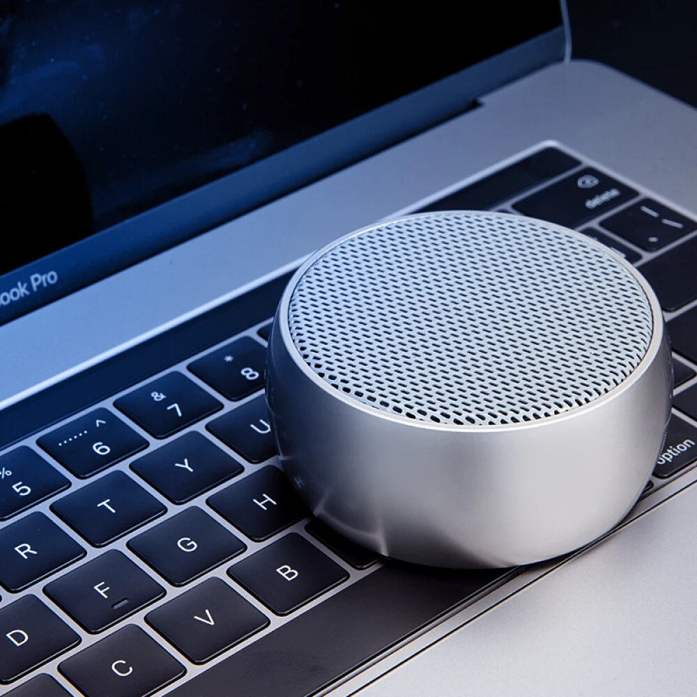 Металлическая Беспроводная Bluetooth Колонка сабвуфер динамик s MP3-плеер Портативный