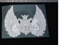 Черный ETIE новейший стиль VIP никелевая наклейка Лев автомобиля Стайлинг для грузовика 3D эмблема клей Декор автомобиля кузова автомобильные аксессуары - Название цвета: Черный