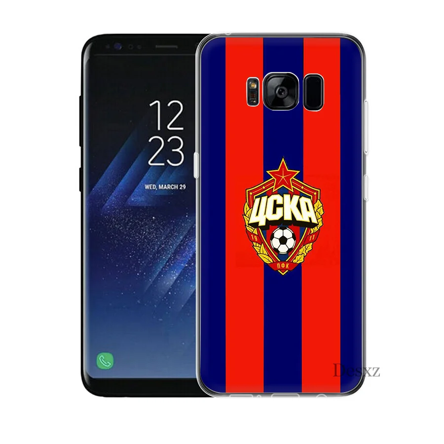 Desxz ЦСКА клуб для samsung S8 S9 S10E S10 плюс S3 S4 S5 S6 S7 Edge Note 8 9 M10 M20 M30 крышка