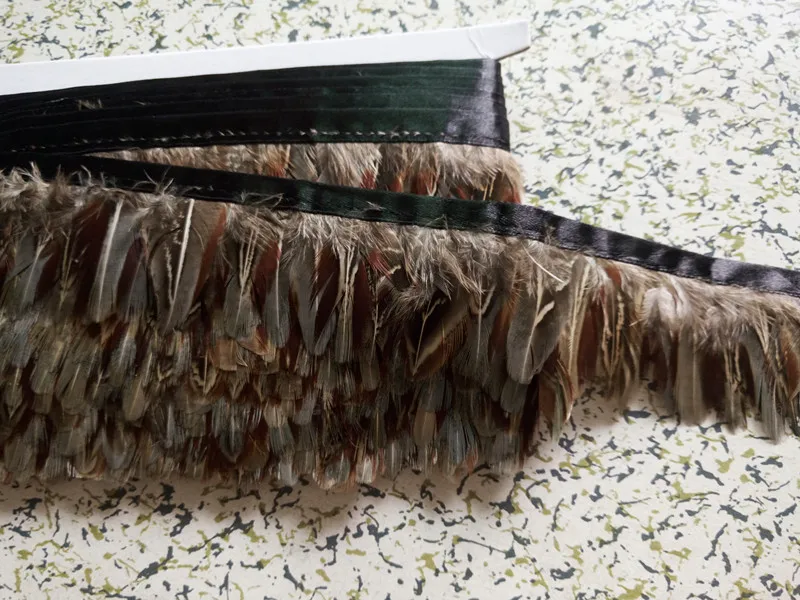 Бесплатная доставка оптовая продажа 10 ярдов высококачественные ленты из перьев