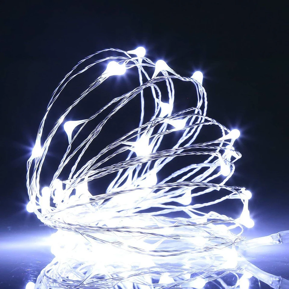 Светодиодная гирлянда с зажимом для фотографий LED фонари питанием от USB