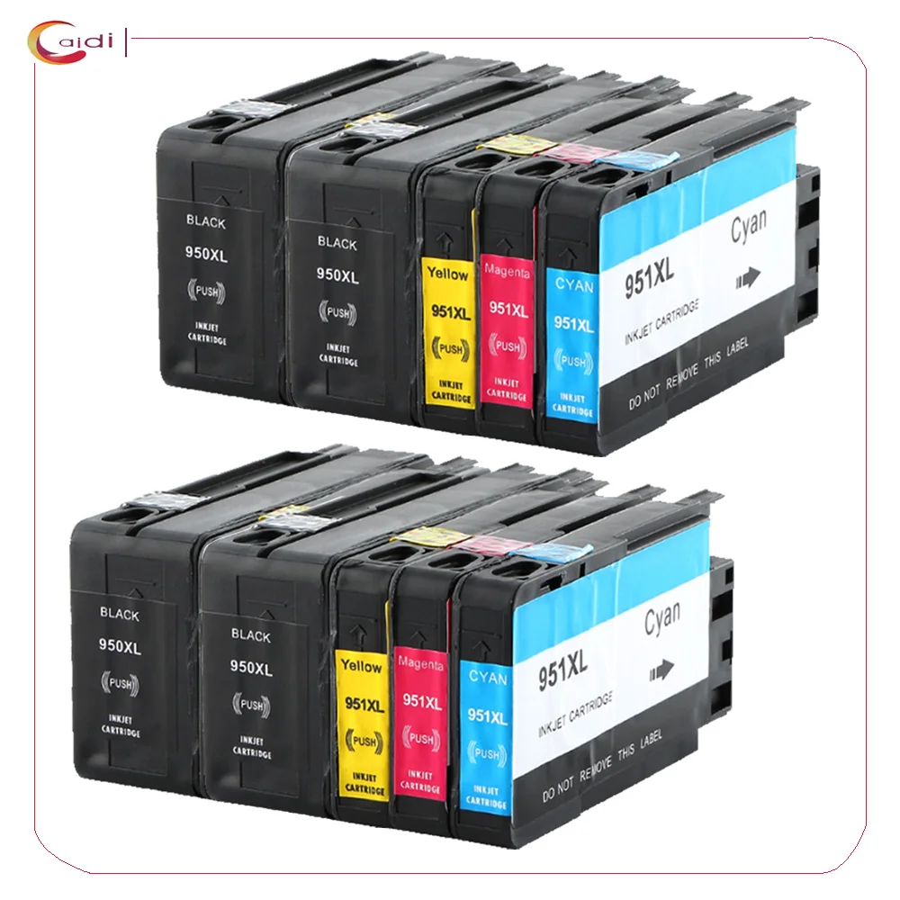 

2Set,950XL 951XL Ink Cartridge Compatible with For HP Officejet Pro: 8100 N811 N811a 8600 8600Plus 8610 8620 8630 8650 8660