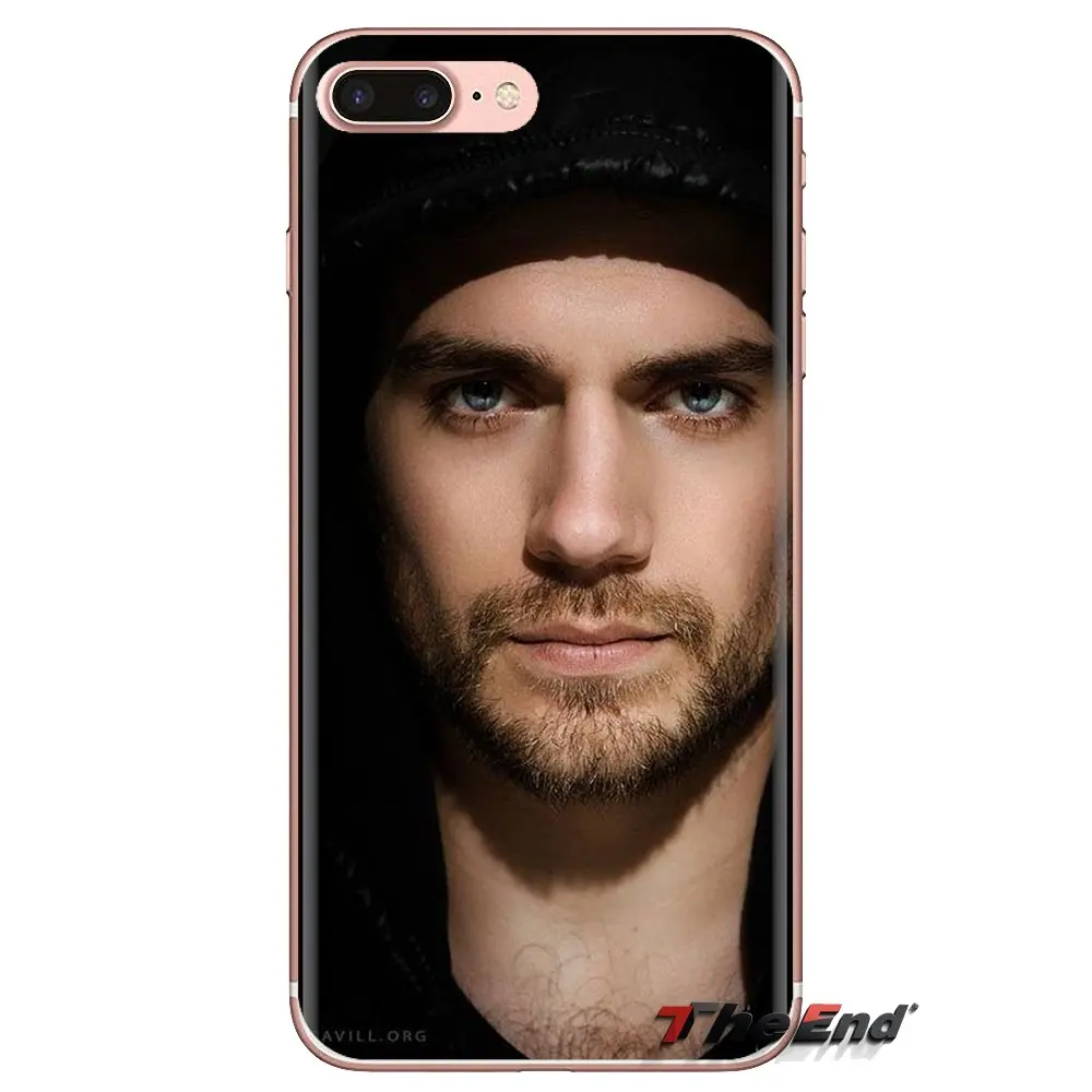 Мягкий прозрачный чехол для iPod Touch Apple iPhone 4 4S 5 5S SE 5C 6 6S 7 8 X XR XS Plus MAX Henry Cavill Man of Steel Star
