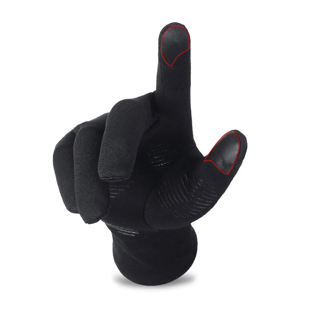Polar Sport пара сенсорных экранов перчатки для смартфонов, бархатная подкладка внутри для комфорта и тепла, совместимость для универсальных телефонов