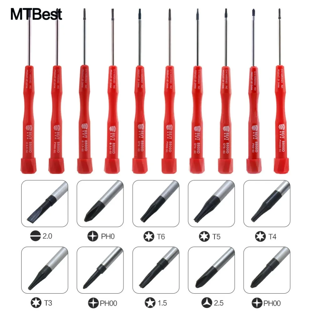 Набор Магнитных отверток Torx Pentalobe T-Type Phillips для Samsung Huawei мобильный телефон