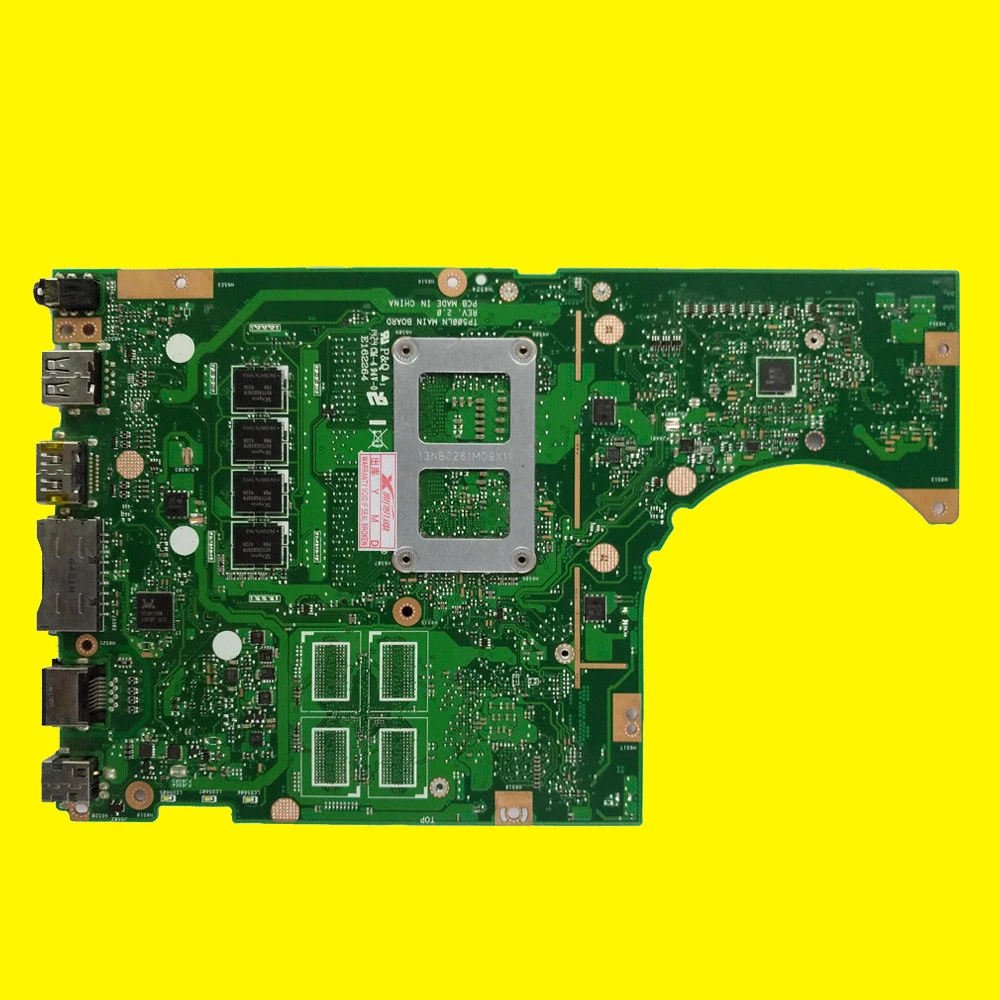 TP500LN материнская плата REV2.0 I5 4210 для For Asus TP500L TP500LB ноутбука Материнская Тест 100%