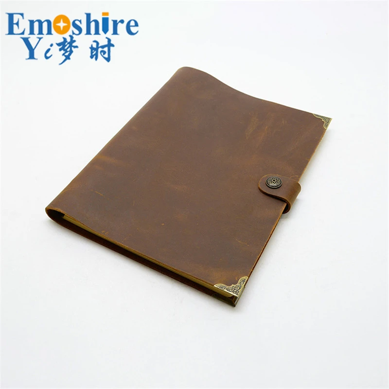 買取 ヴィンテージ本革のノートブック日記トラベルジャーナルプランナースケッチブックアジェンダdiy詰め替え紙学校誕生日ギフトn125