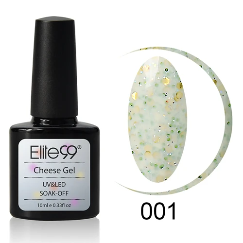 Elite99 гель для ногтей Candy Sandy Shimmer Профессиональный долговечный впитывающий УФ светодиодный Гель-лак для ногтей 10 мл - Цвет: 01